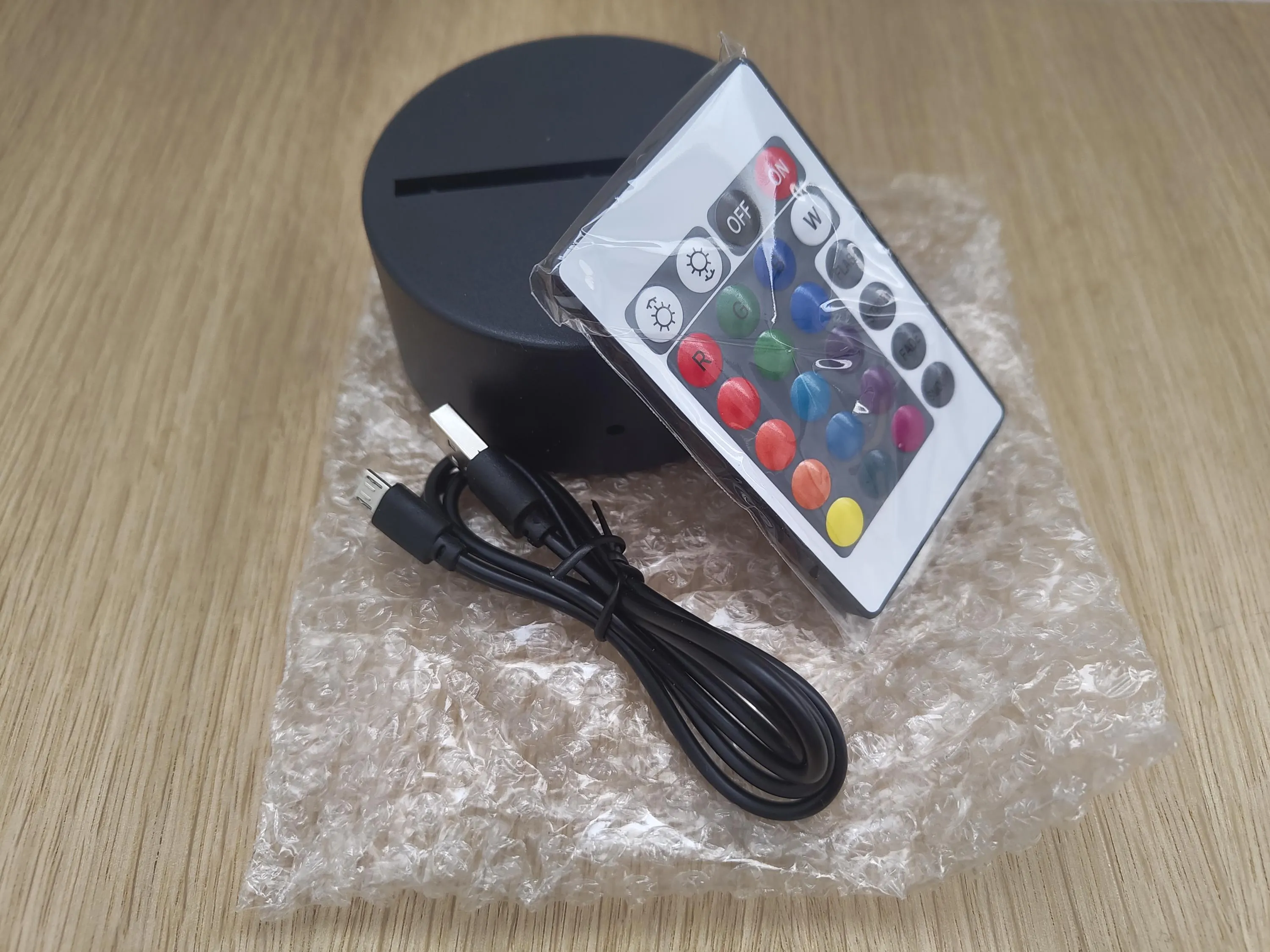 3D LED night lamp - BLUEY