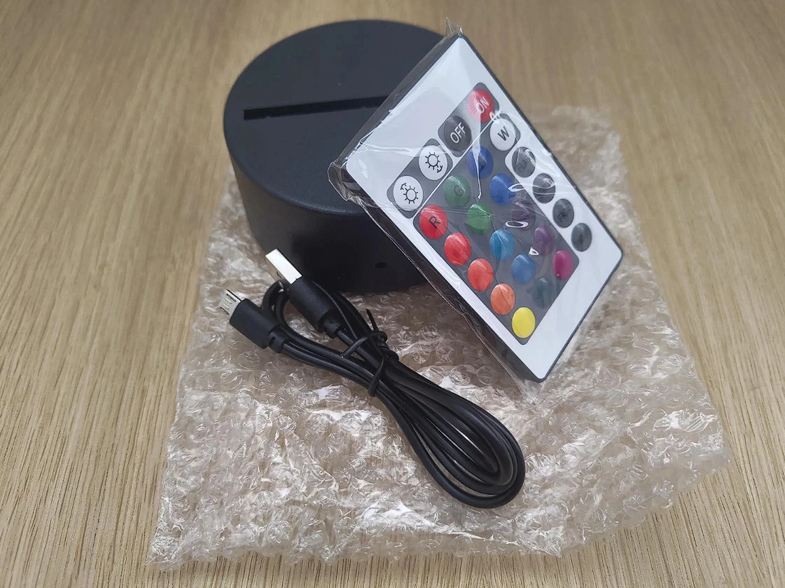 3D LED night lamp - Barcelona