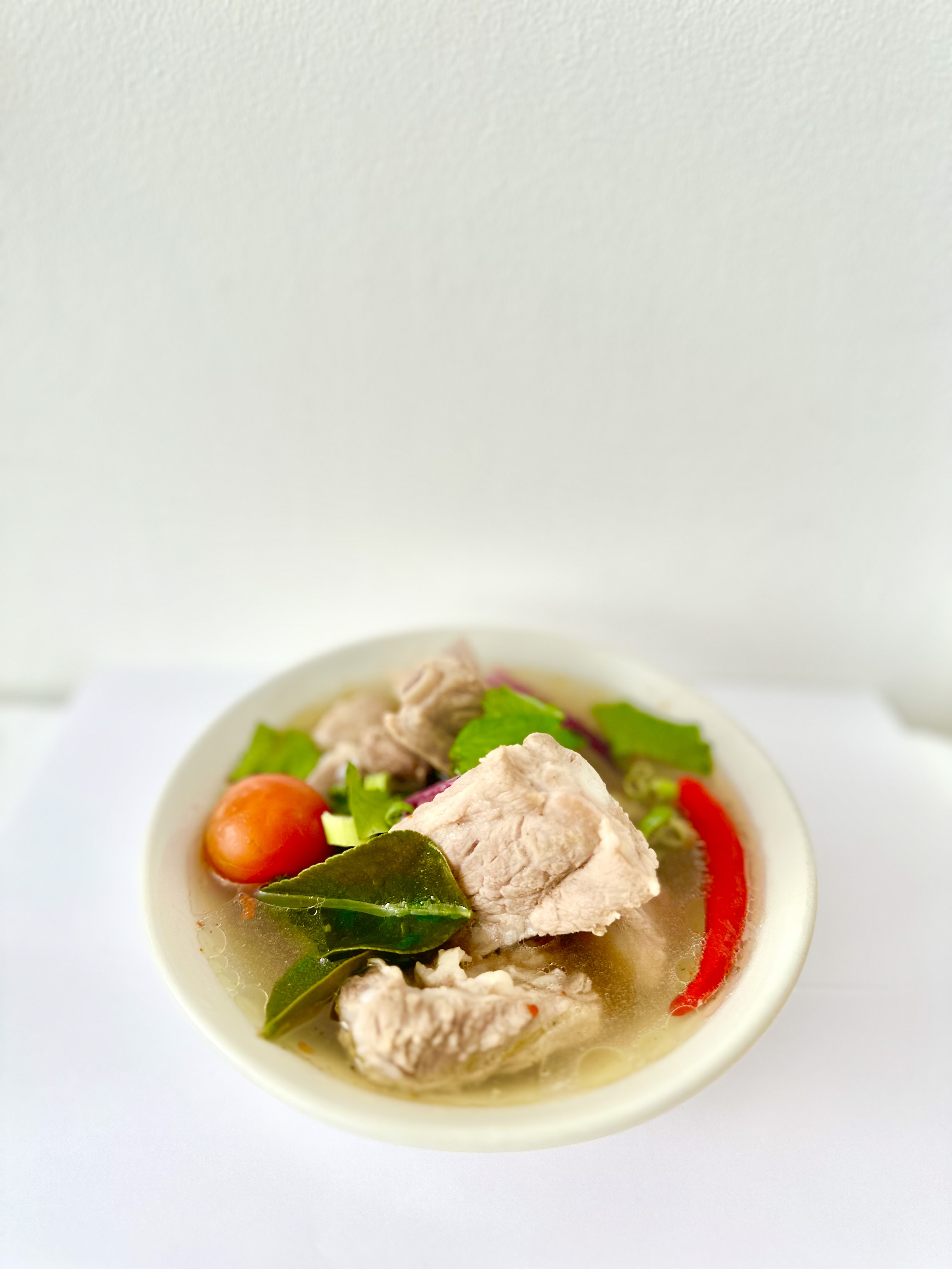 Tom Saap Kra Dook Moo - Pork Rib  🌶️🌶️