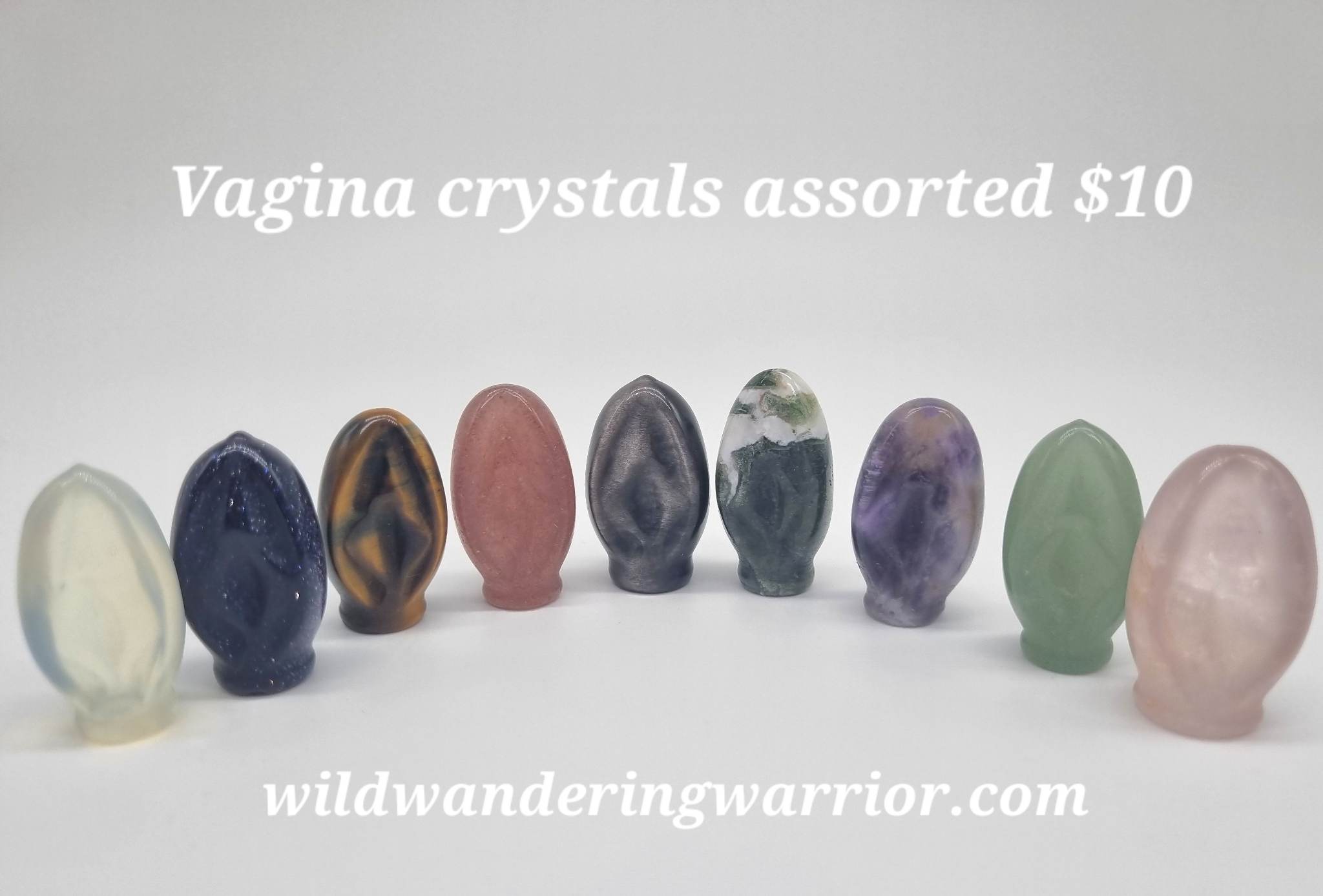 vagina crystal assorted