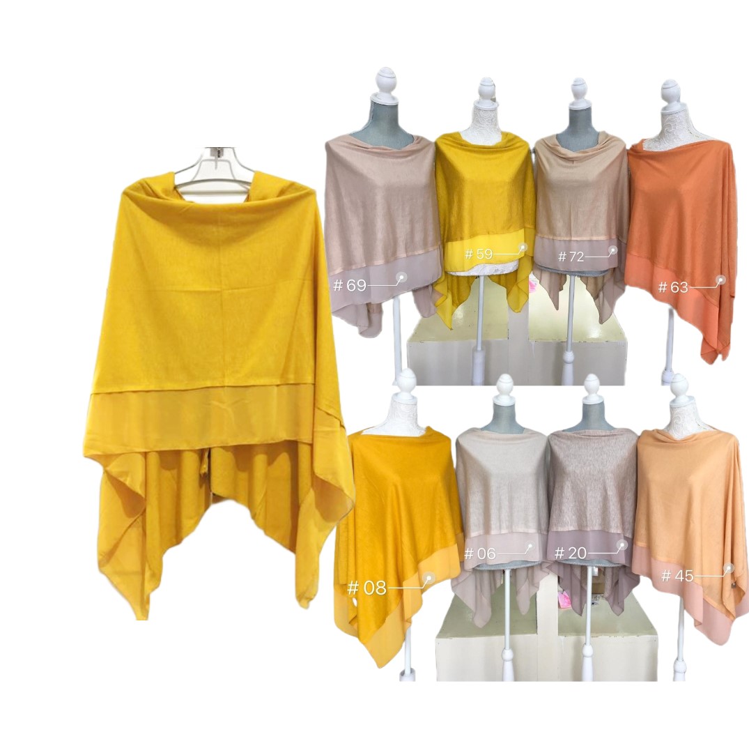 Lightweight Ponchos In these Gorgeous Shades to suit all