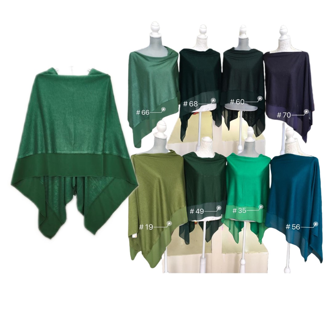 Lightweight Ponchos In these Gorgeous Shades to suit all