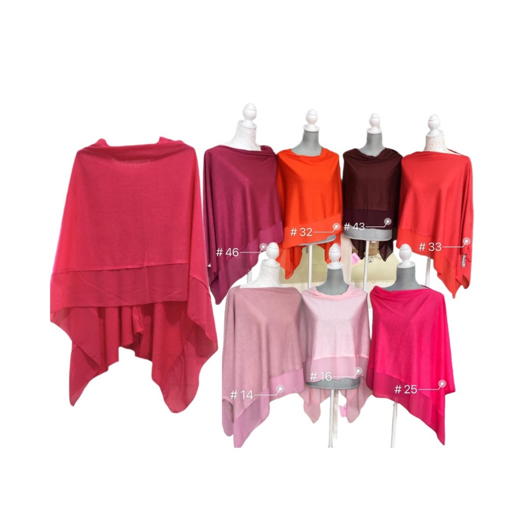 Lightweight Ponchos In these Gorgeous Shades to suit all