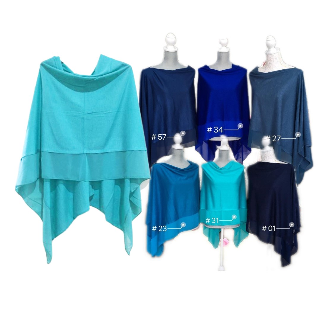 Lightweight Ponchos In these Gorgeous Shades to suit all