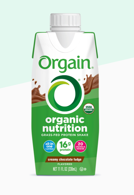 Organic Nutrition Shake Chocolate Single Pack