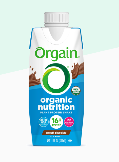 Vegan Organic Nutrition Shake Chocolate Single Pack