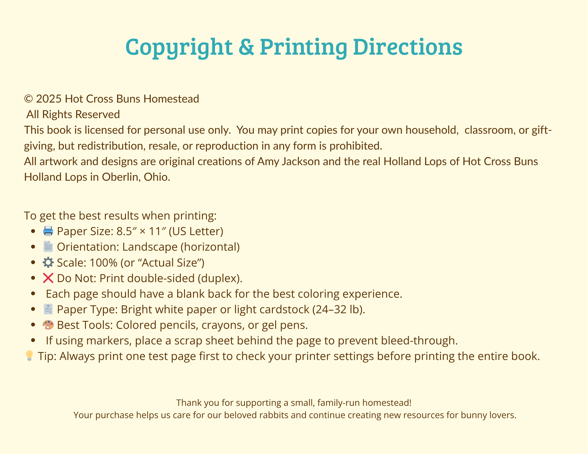 A Hot Cross Buns Coloring Book