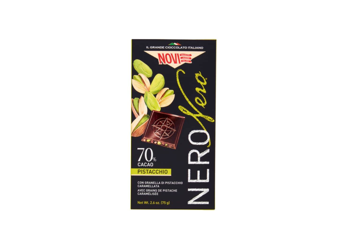 NOVI BLACK SU PISTACIJOMIS 75 GR