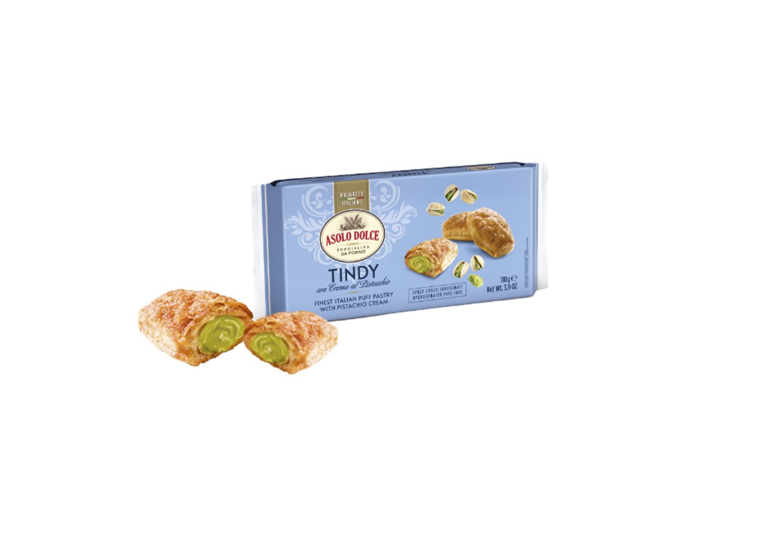 Suktinukai su pistacijų kremu, 110g
