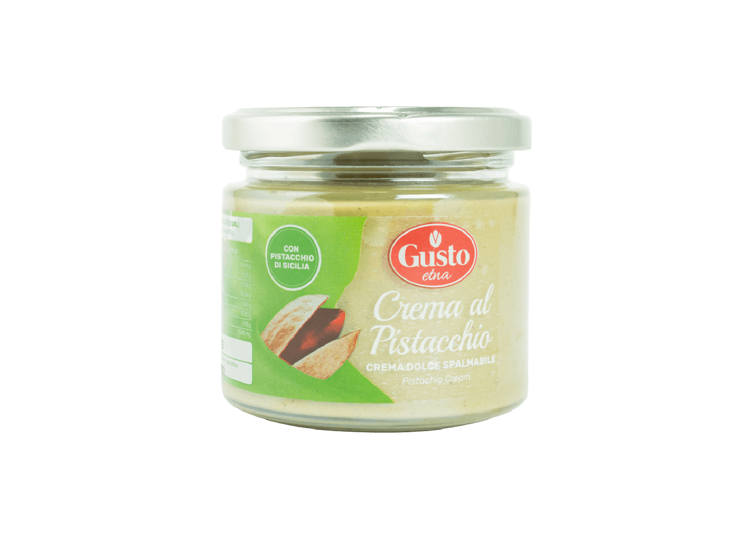 Gusto Etna, pistacijų kremas