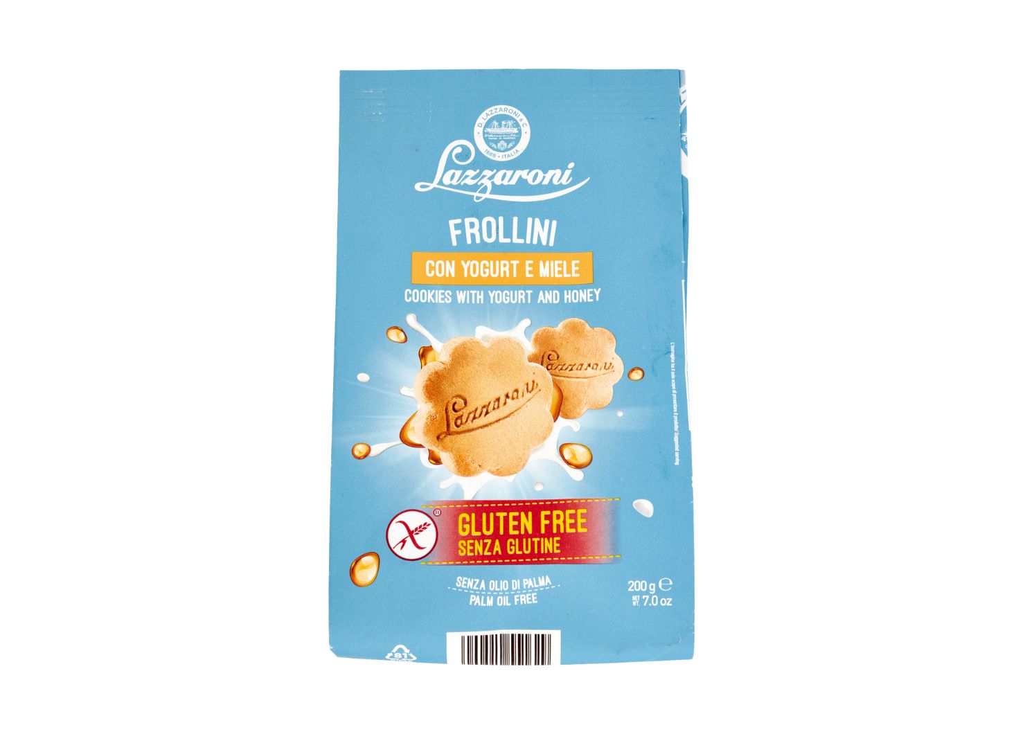 LAZZARONI SAUSAINIAI SU JOGURTU IR MEDUMI – 200 G