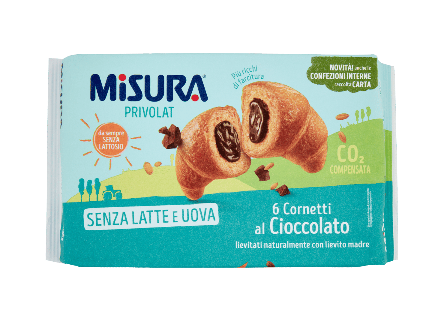 MISURA Privolat Veganiški šokoladiniai rageliai