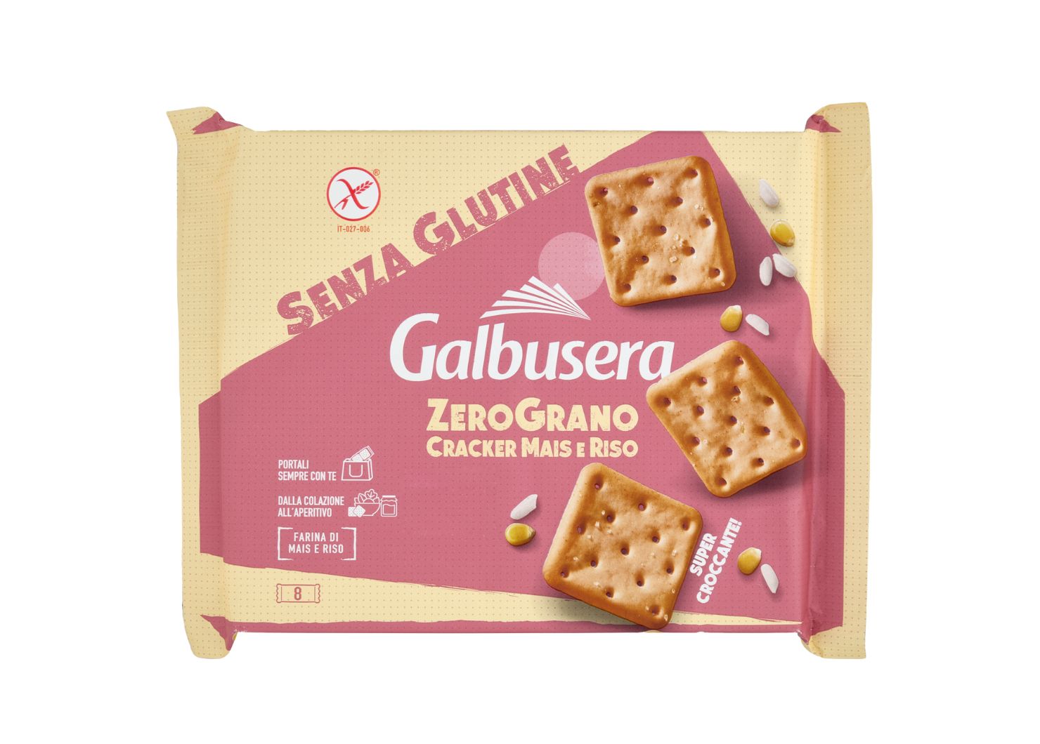 GALBUSERA ZEROGRANO KREKERIAI  320 G
