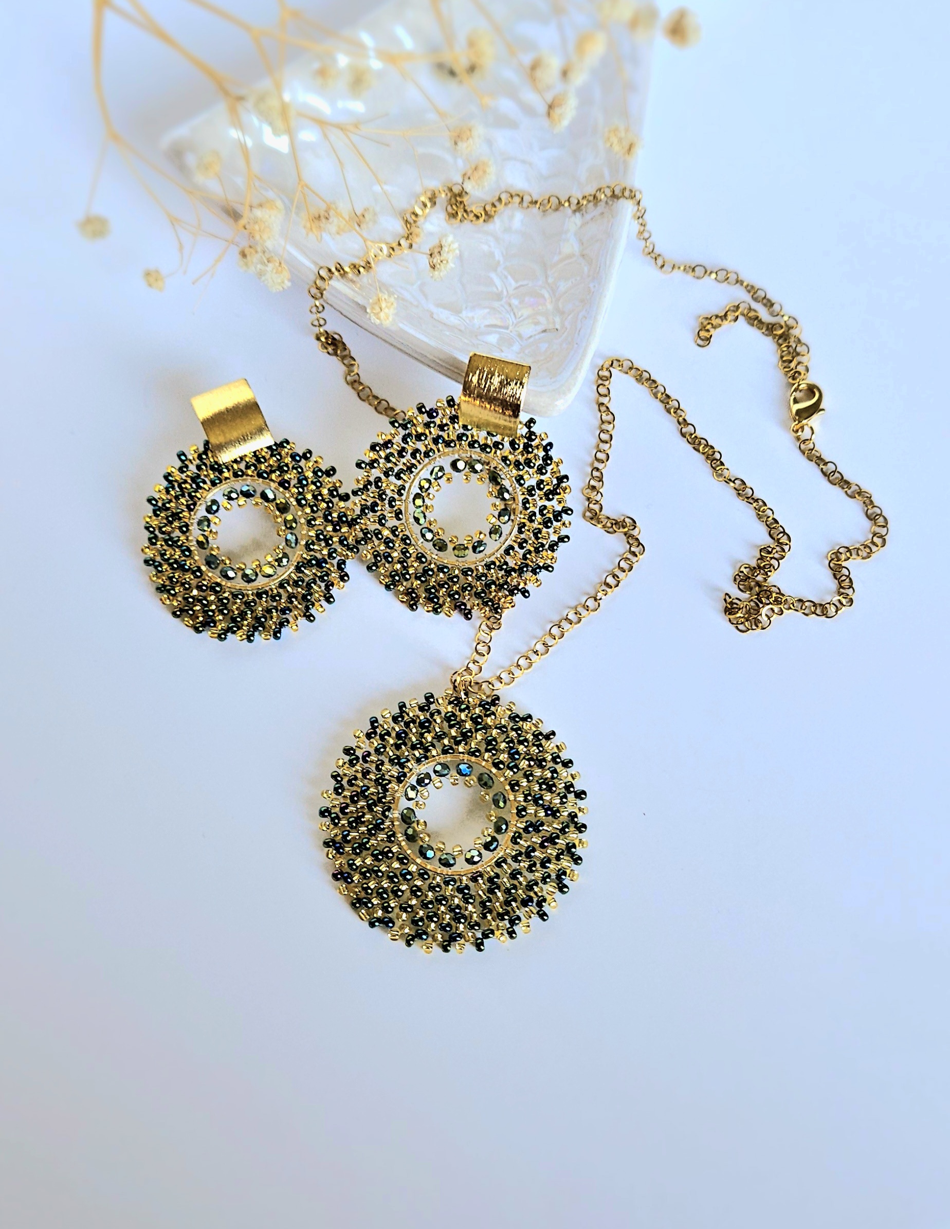 Set Seed Bead Mandala