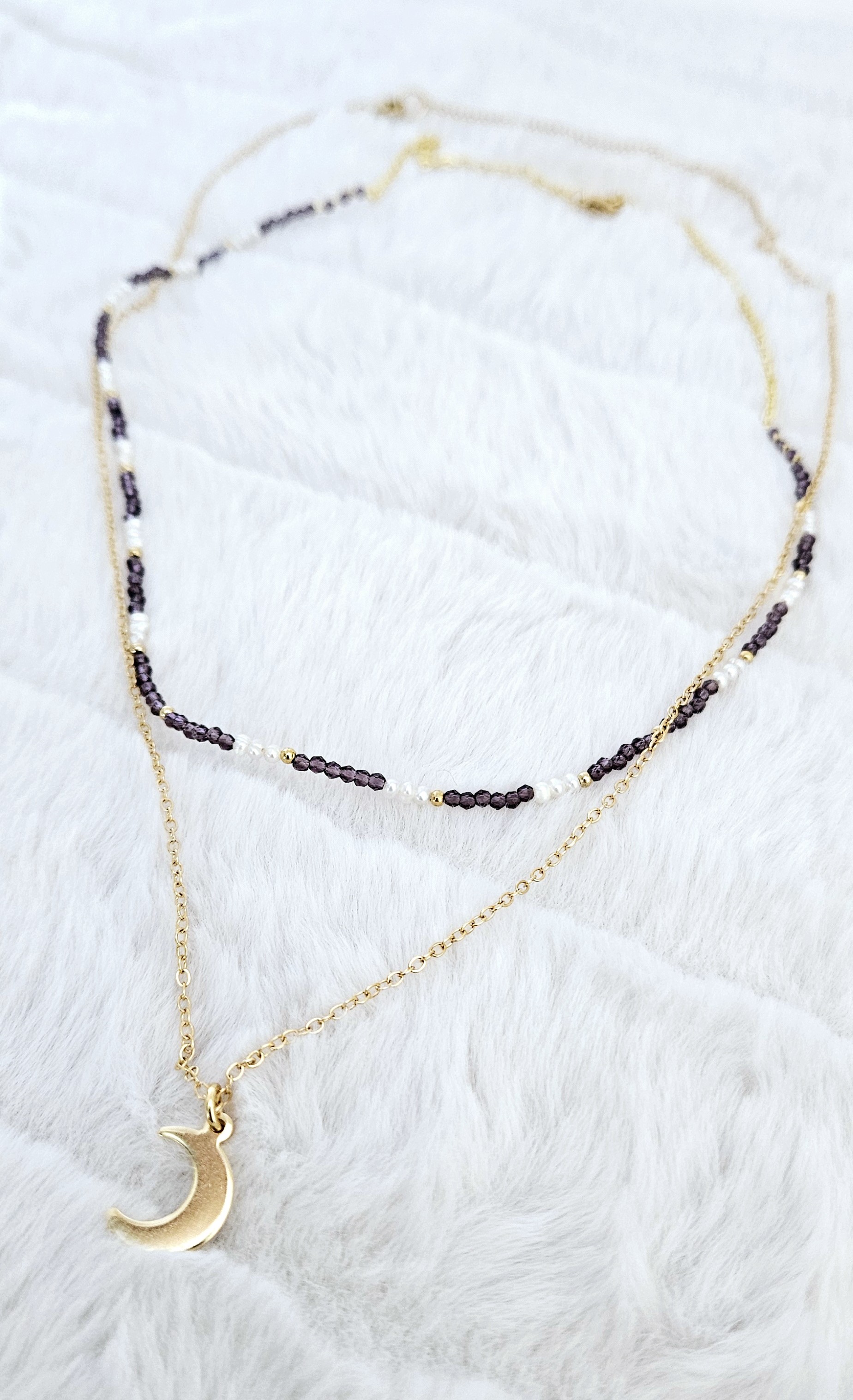 Lunar Pearl & Murano Duo Set