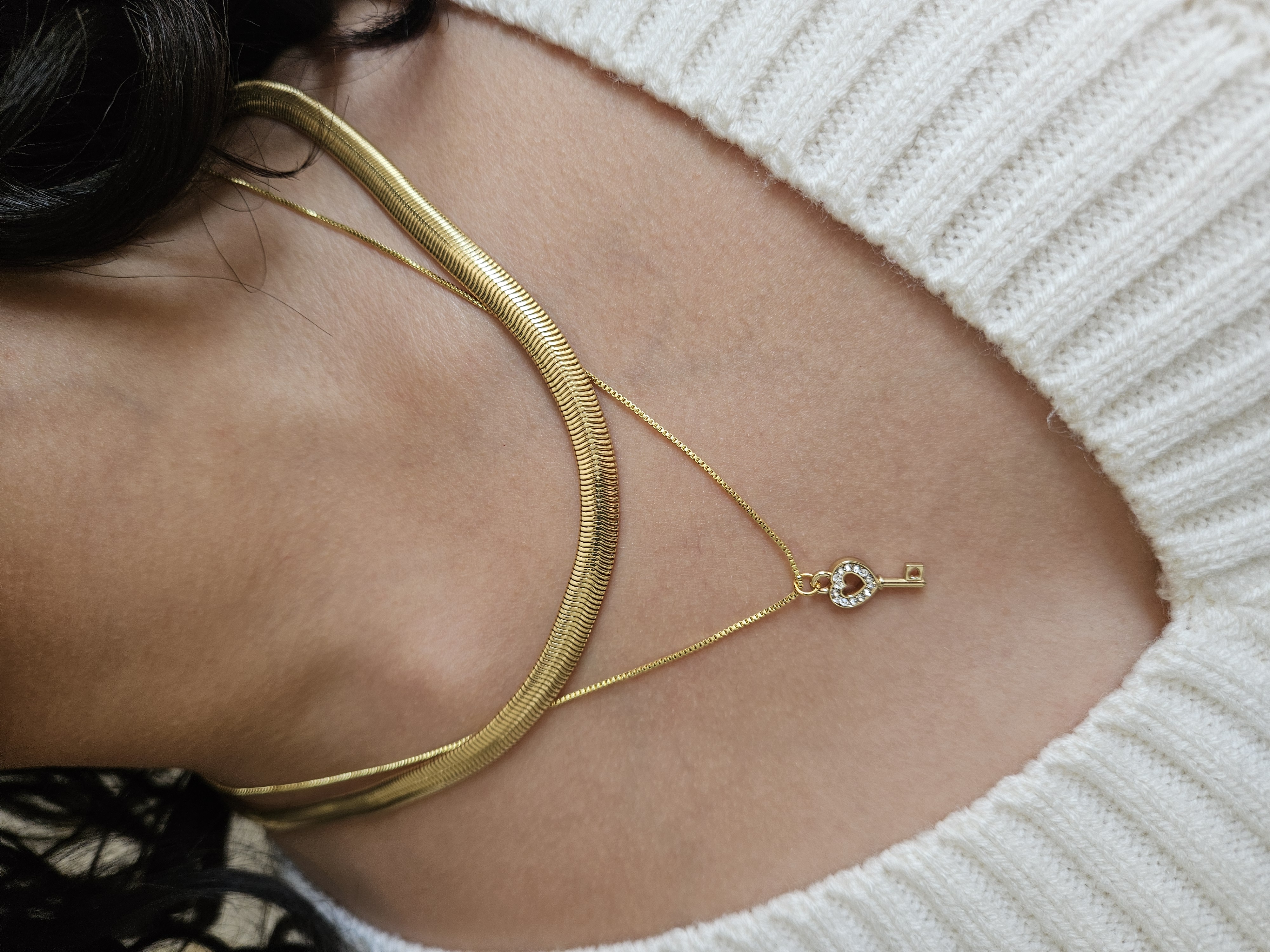 Minimalist Gold Snake Chain