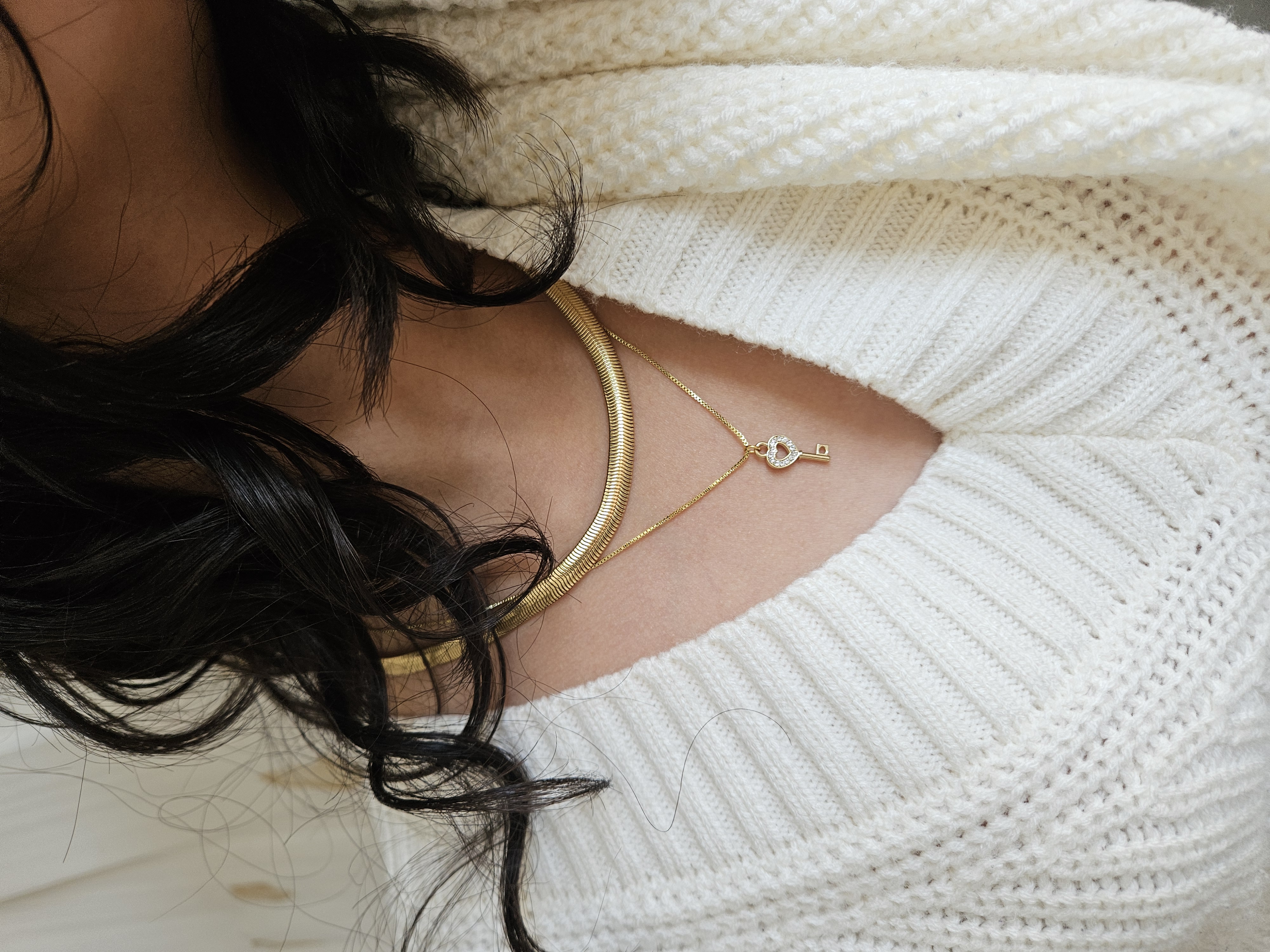 Minimalist Gold Snake Chain