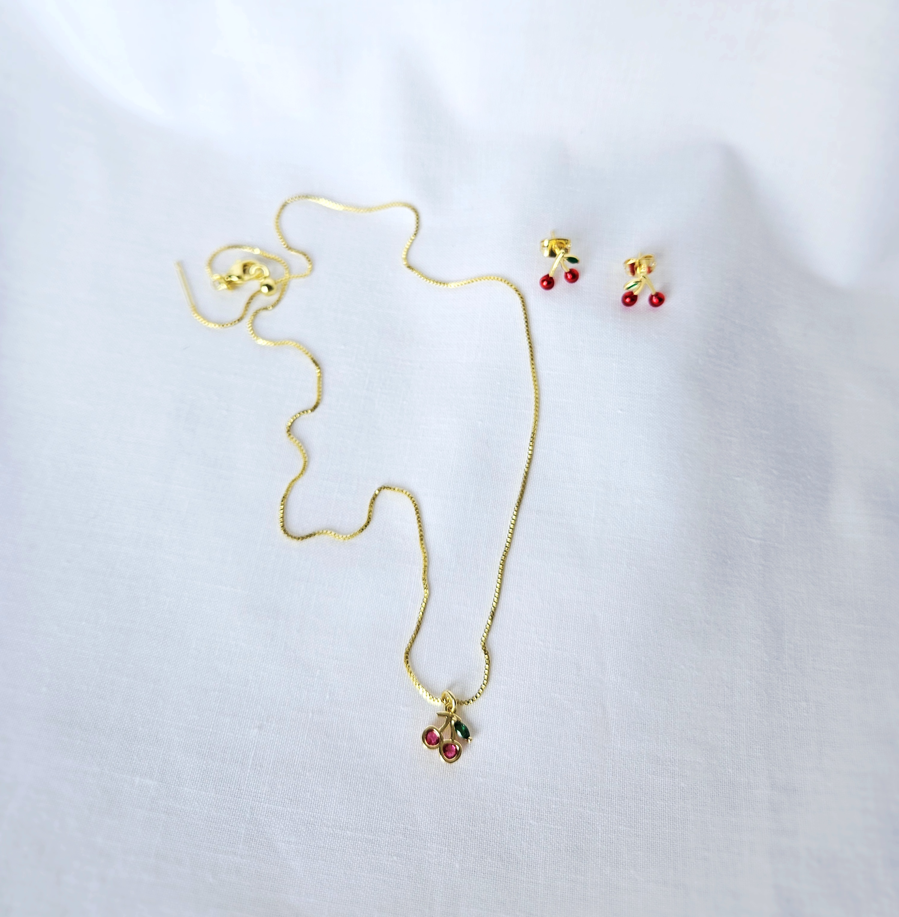 Cherry Jewelry Set