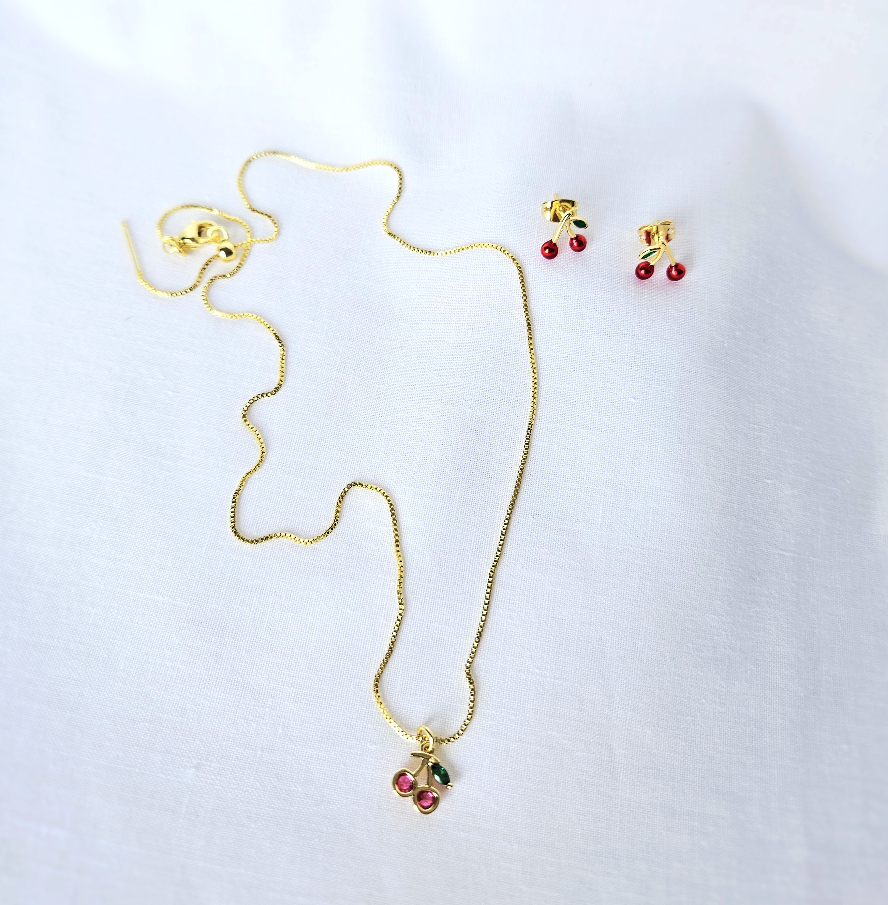 Cherry Jewelry Set