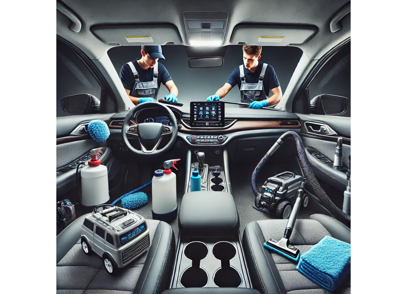 Basic Interior - Mid-Size Car only (Quick Interior Clean)