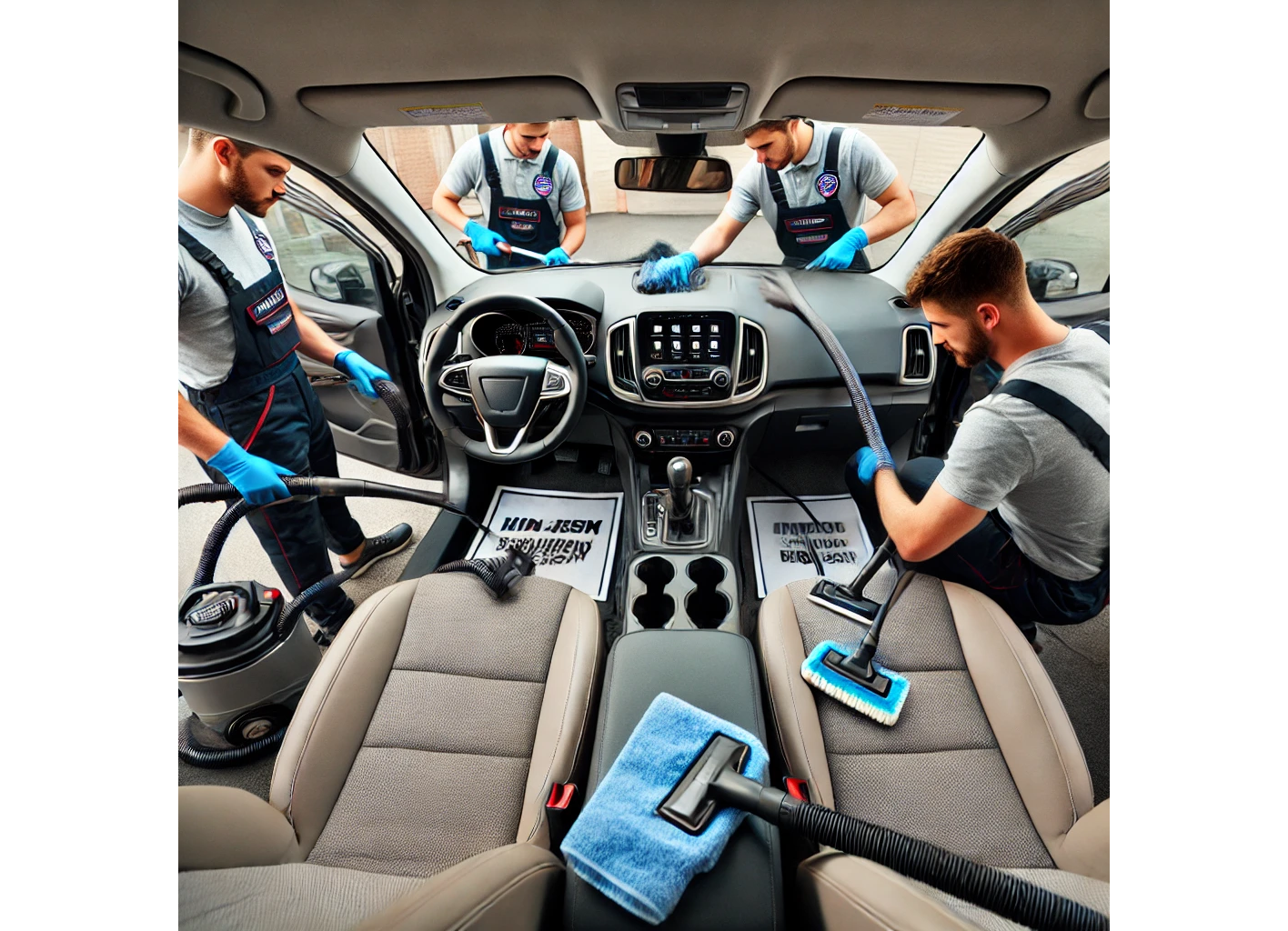 Interior Detail - Mid-Size Cars (Full Interior Detailing)