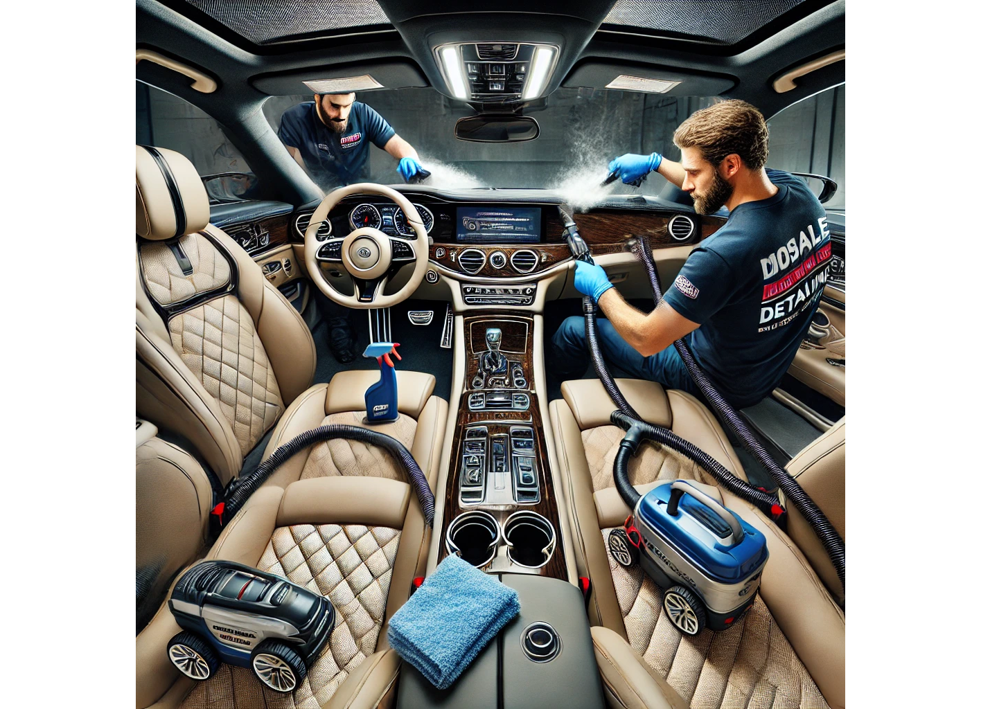 Interior Detail - Over-Size/Exotic Cars (Full Interior Detailing)