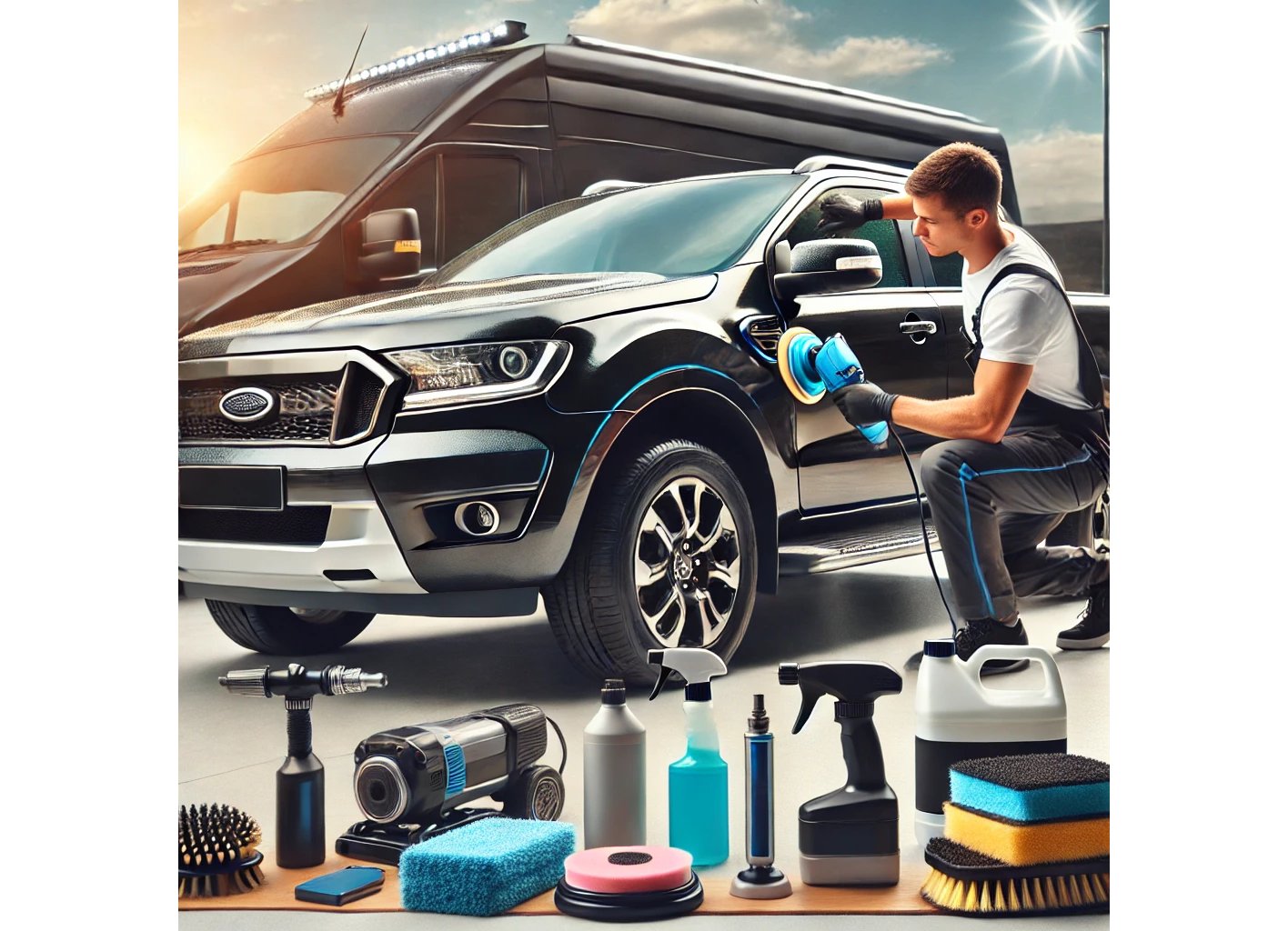 Exterior Detail - Mid-Size Cars/SUV (Full Exterior Detailing)