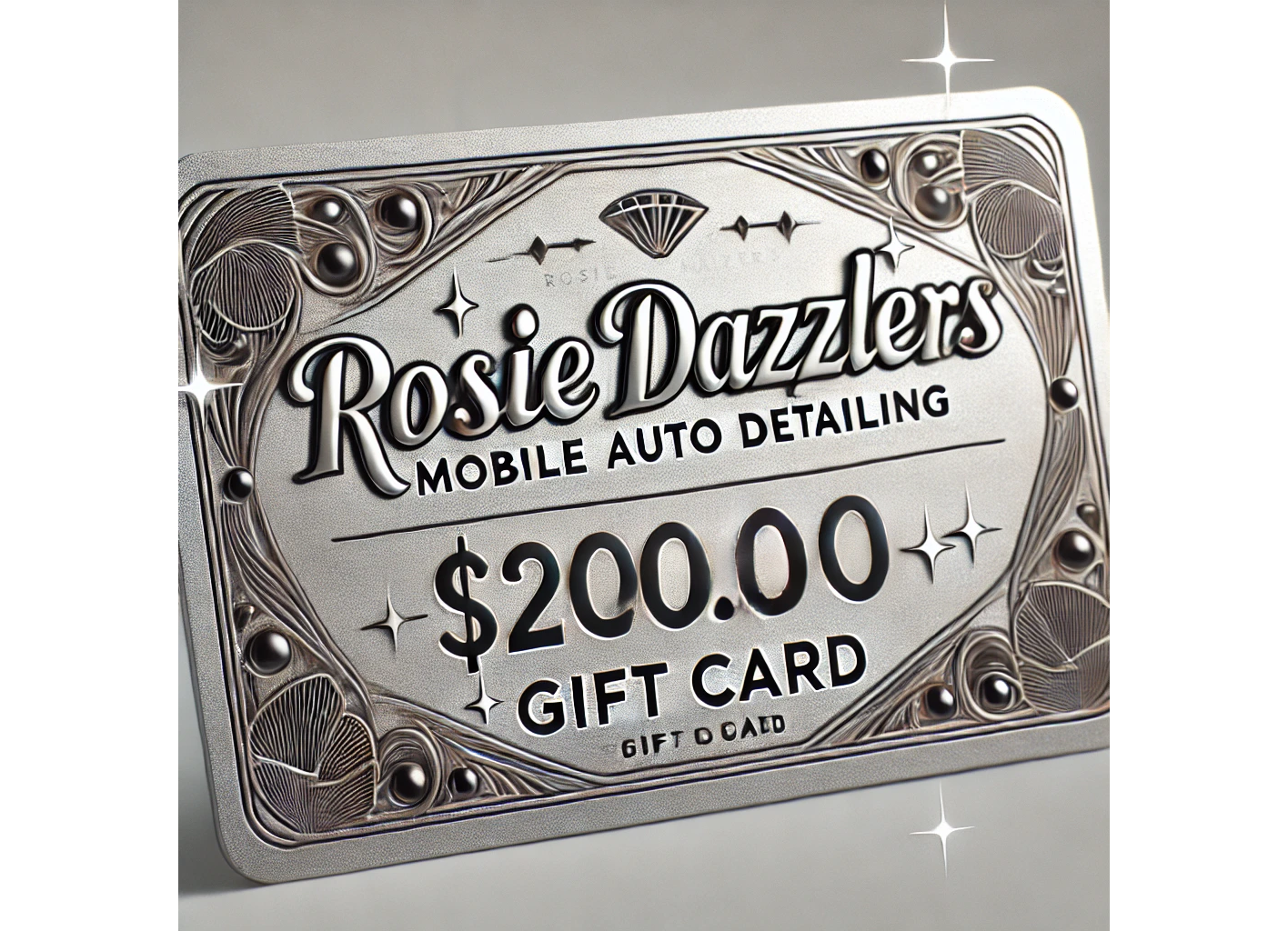 Silver $200 Gift Card - Rosie Dazzlers