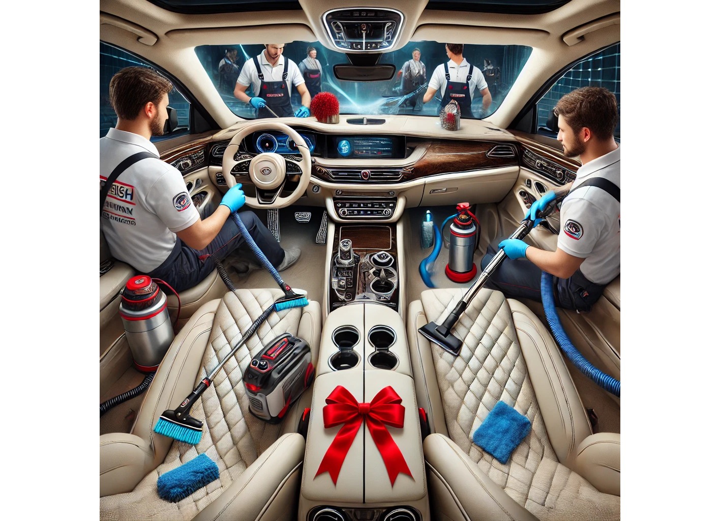Gift- Interior Detail - Over-Size/Exotic Cars (Full Interior Detailing) (Open Ended)