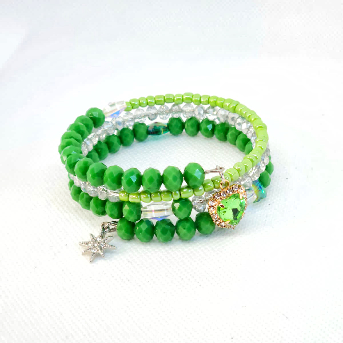 Queen of Hearts Emerald Green