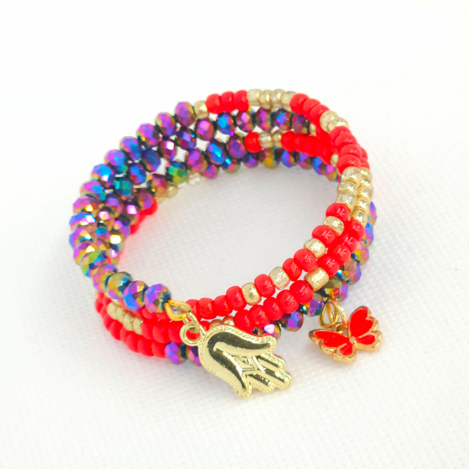 Red and Gold Hamsa
