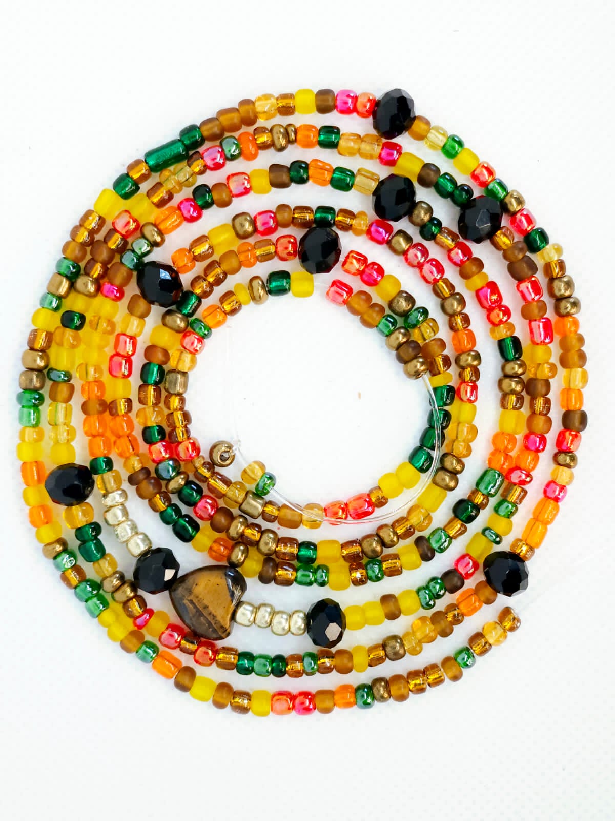Tiger Eye Heart Gemstone