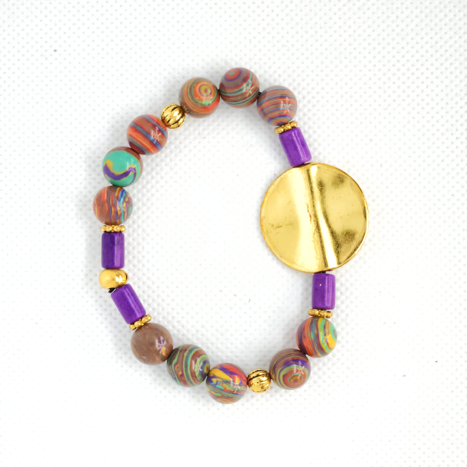 Sunshine Beaded Bracelet