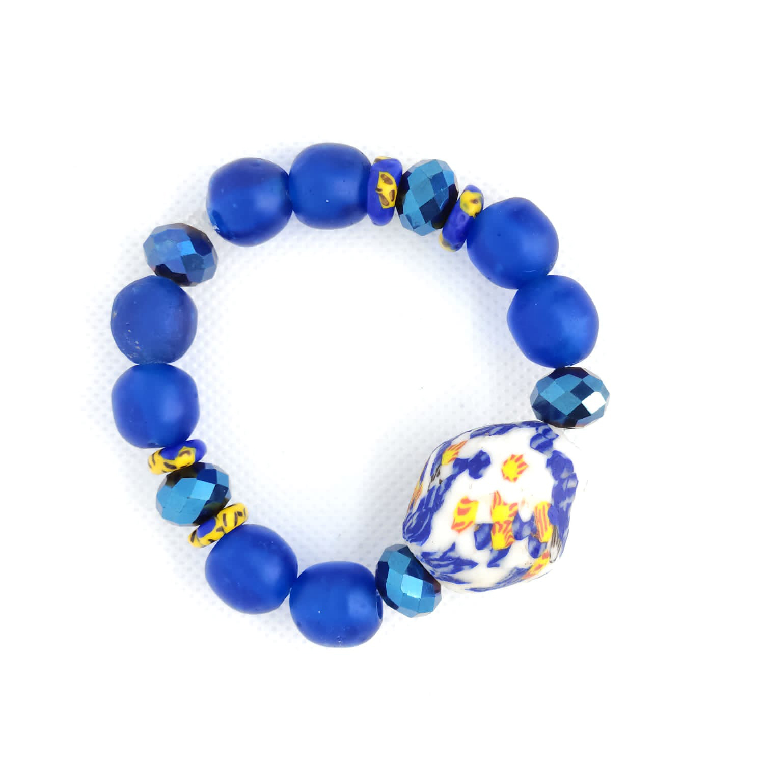 Lady in Royalty Blue