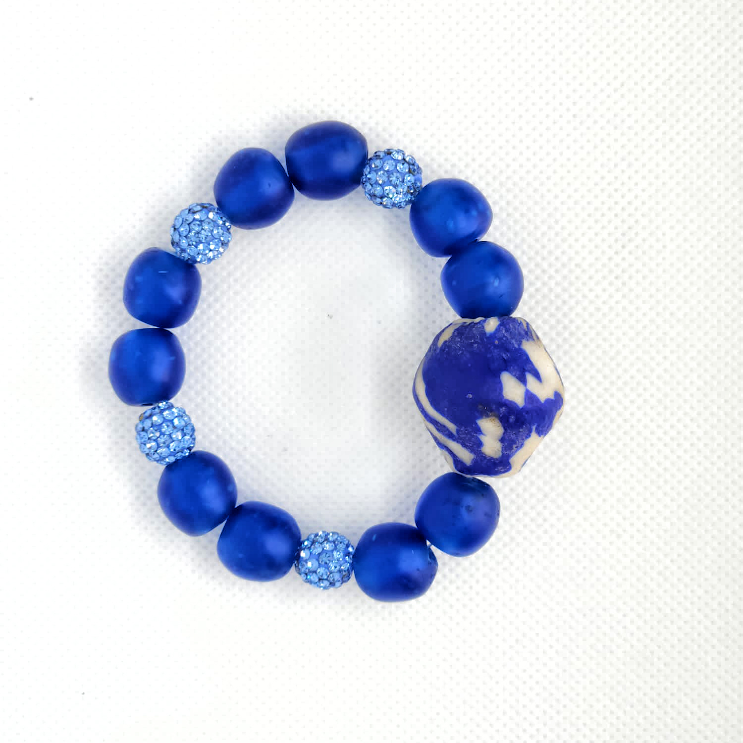 Lady in Royalty Blue