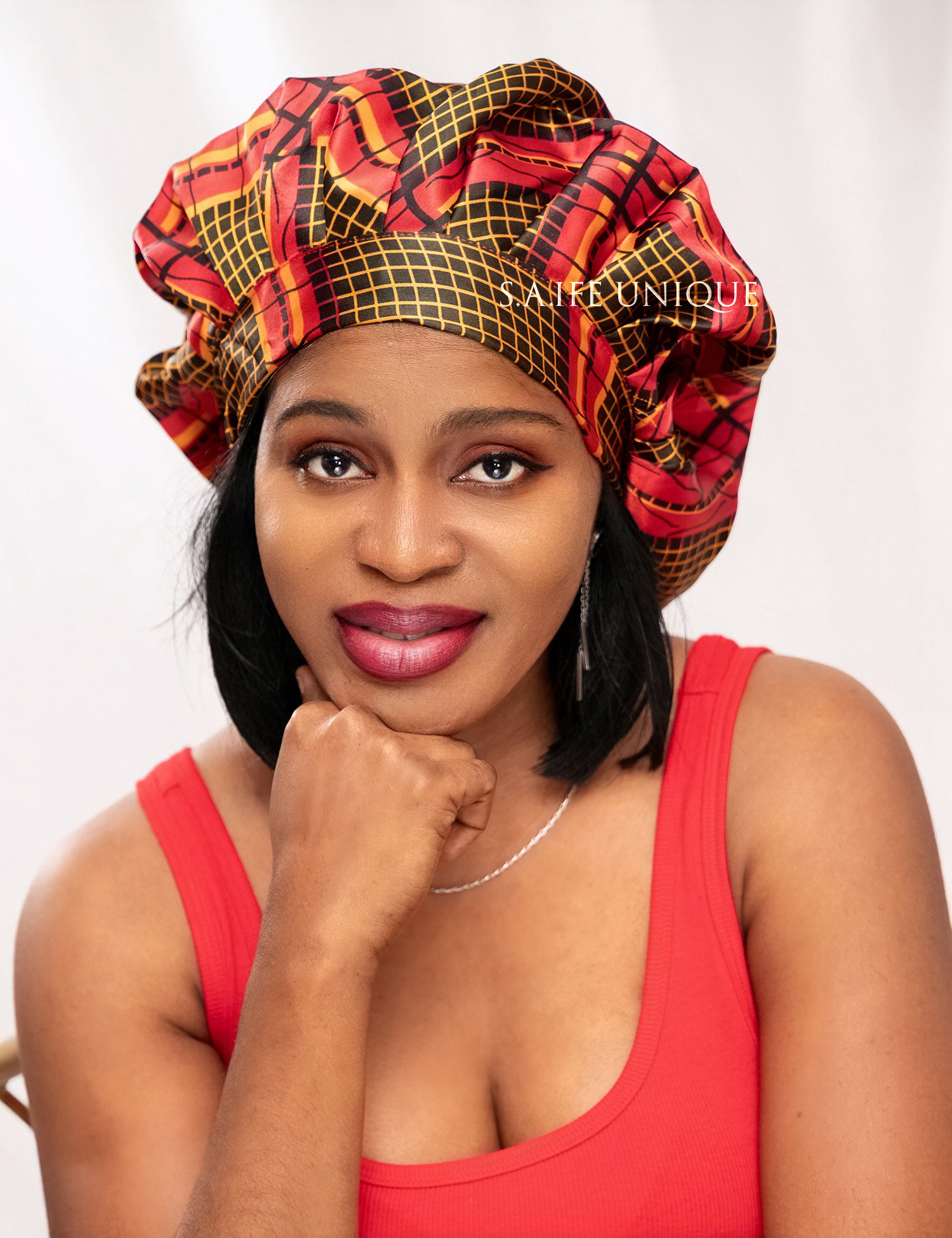 Ankara Multicolor Bonnet