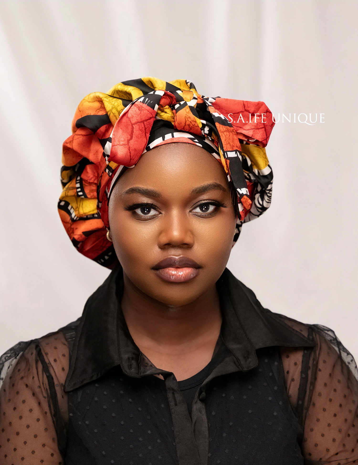 Multicolor Head-Wrap