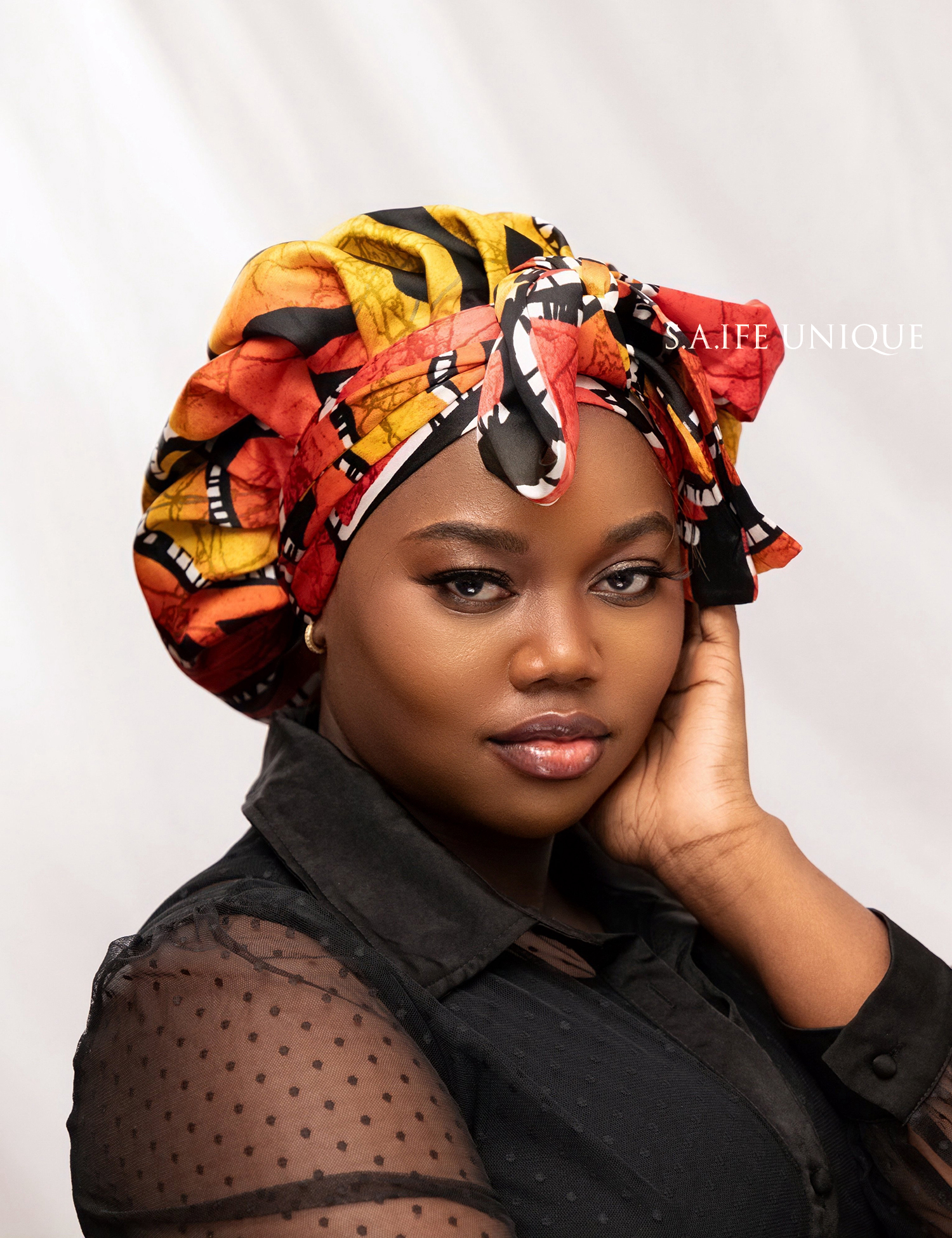 Multicolor Head-Wrap
