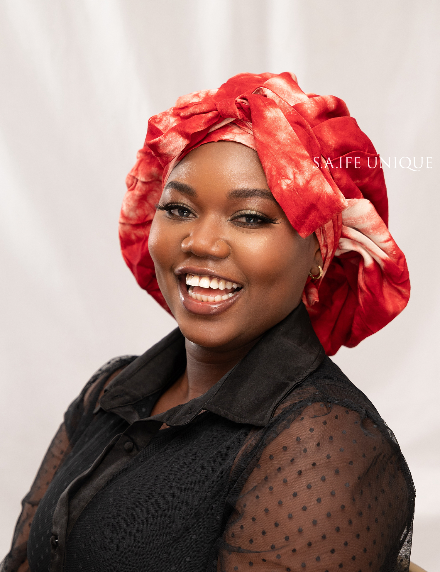 Burnt Orange Head-wrap