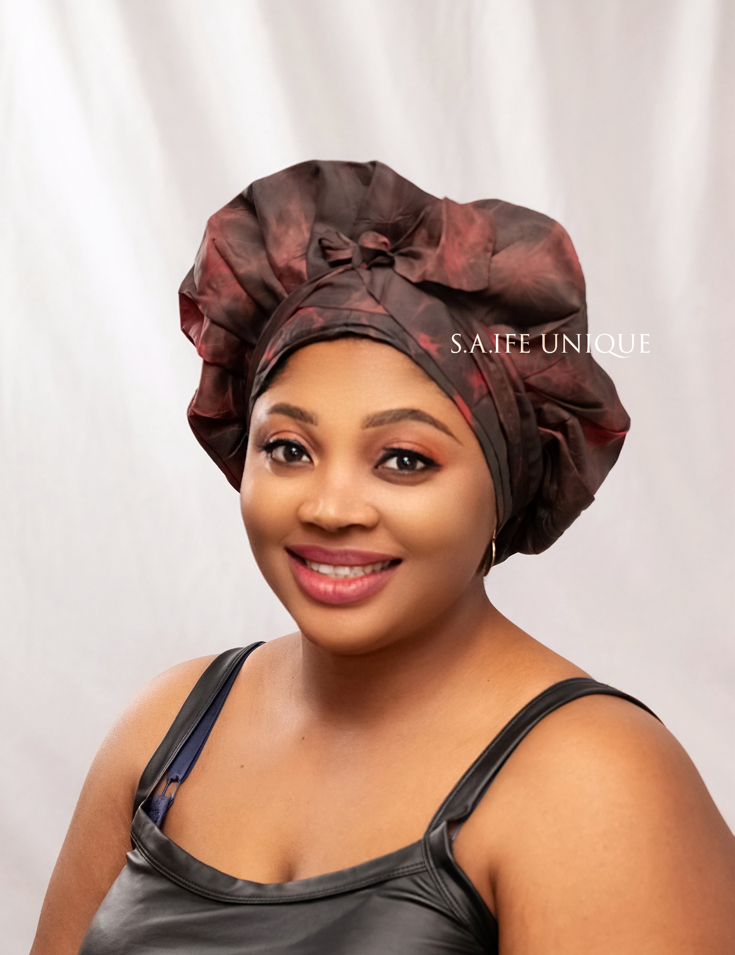 Brown/Wine Head-Wrap