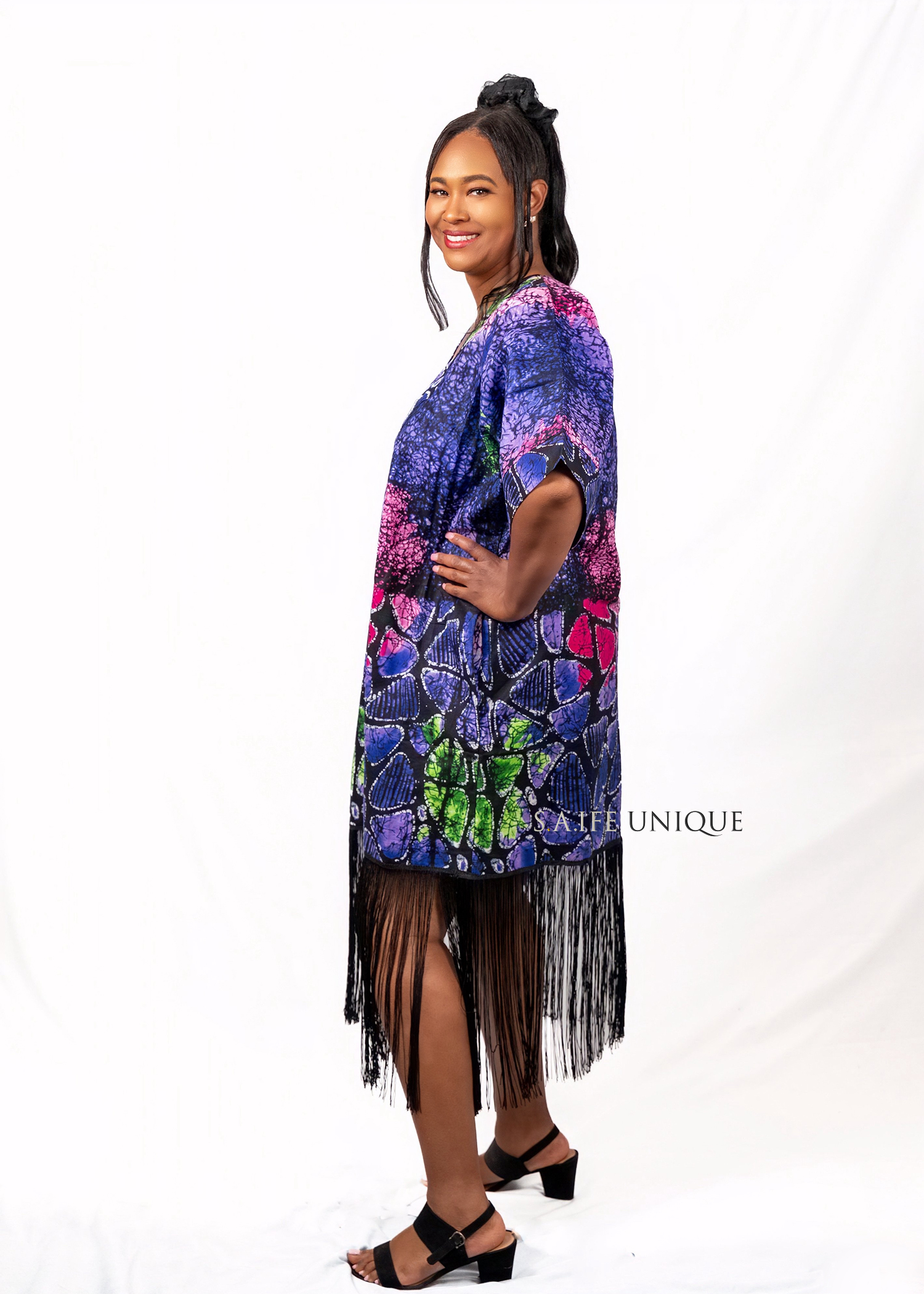 Ankara Sisi Eko Short Dress