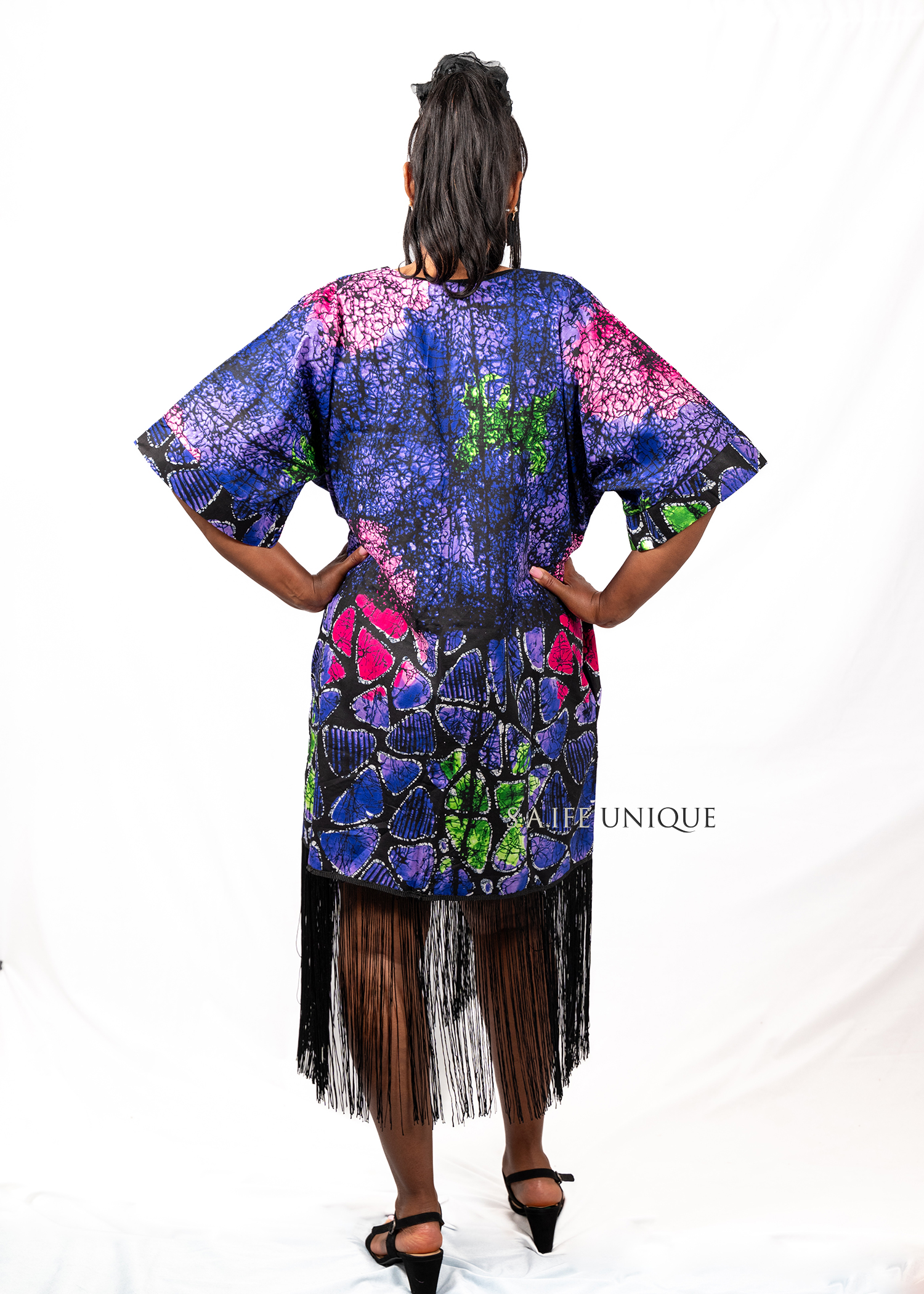 Ankara Sisi Eko Short Dress