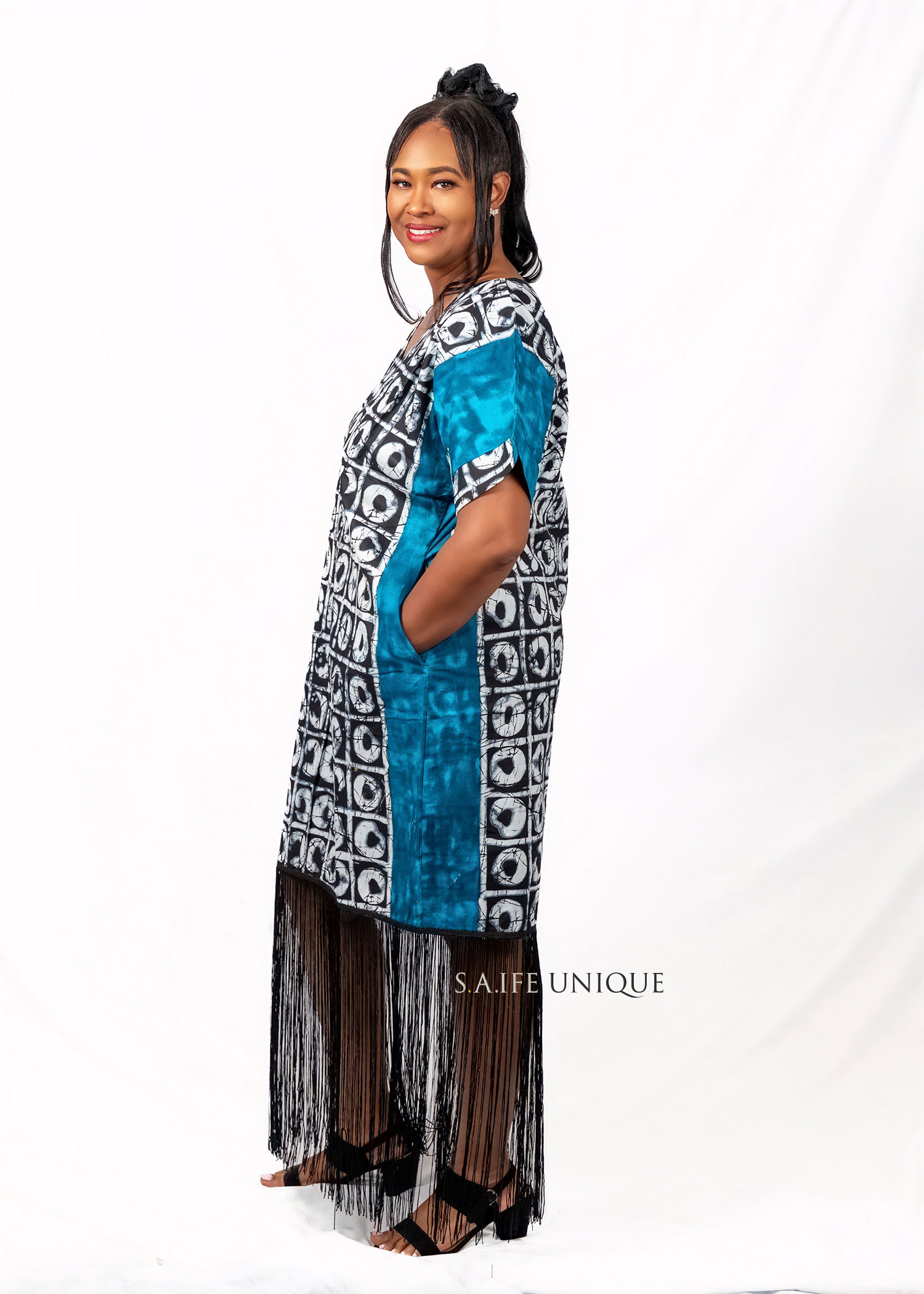Ankara Sisi Eko Short Dress 