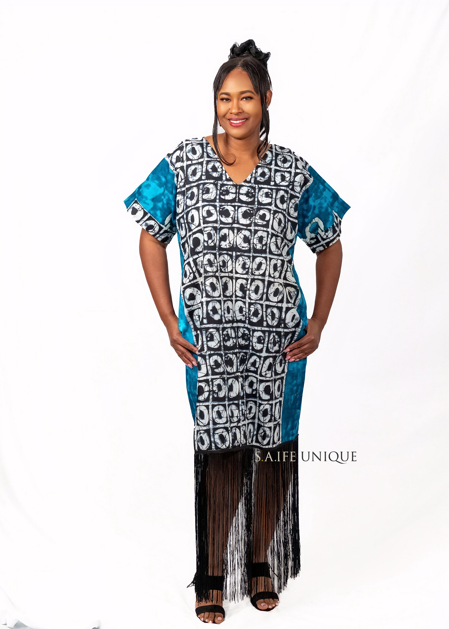 Ankara Sisi Eko Short Dress