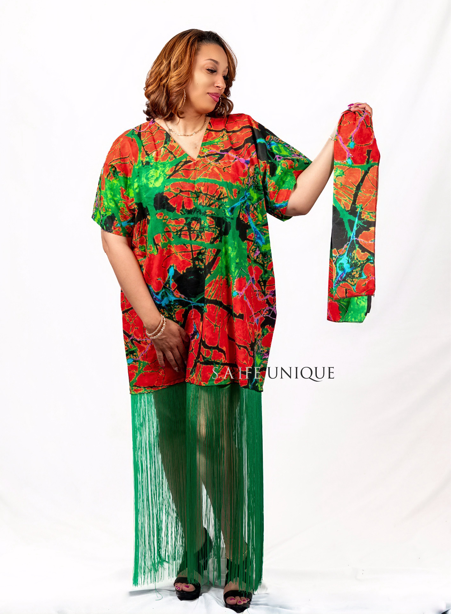 Ankara Sisi Eko Short Dress