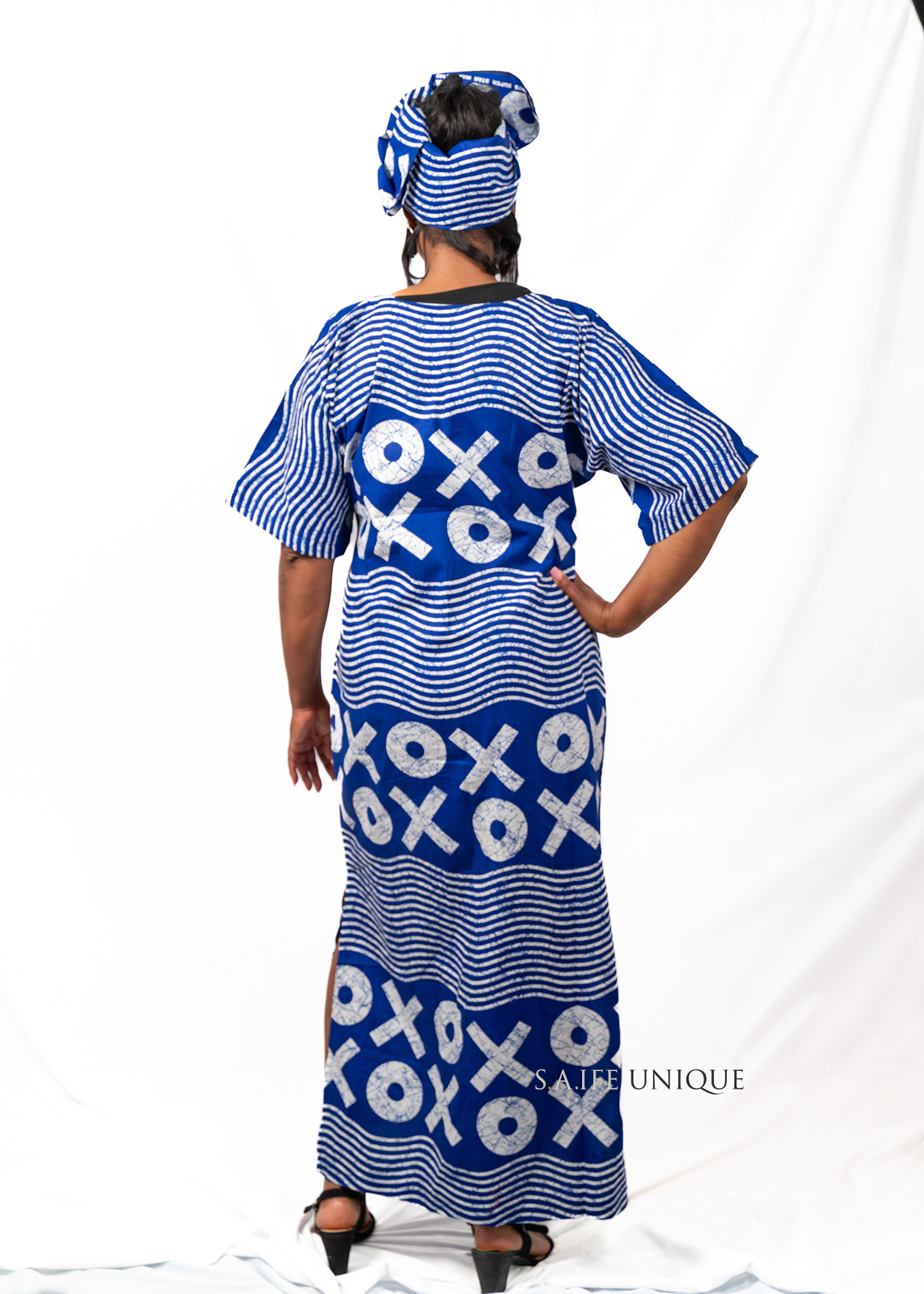 Ankara Sisi Eko Long Dress