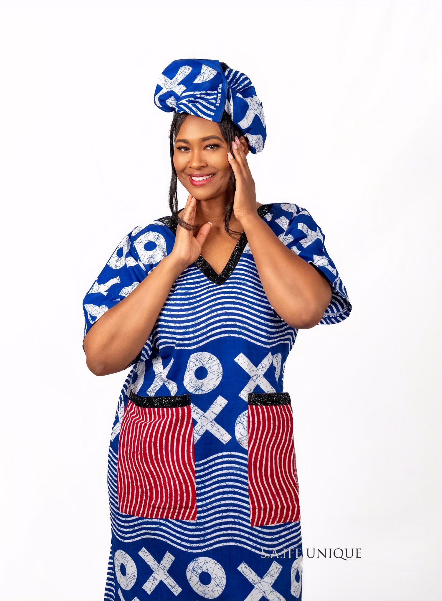 Ankara Sisi Eko Long Dress