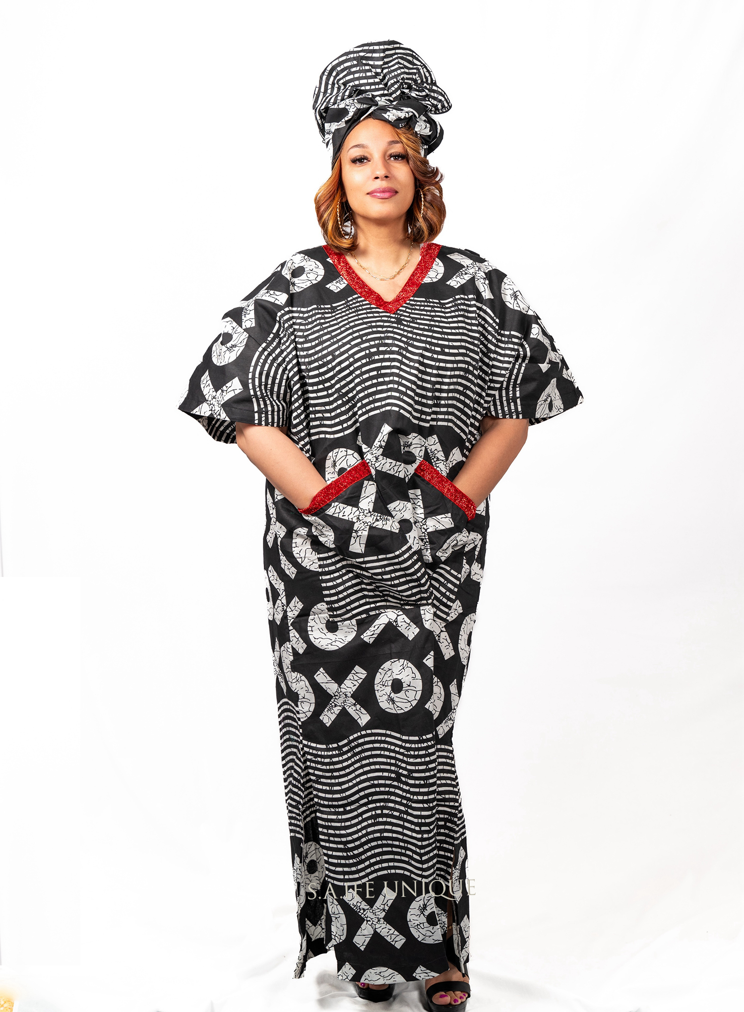 Ankara Sisi Eko Long Dress