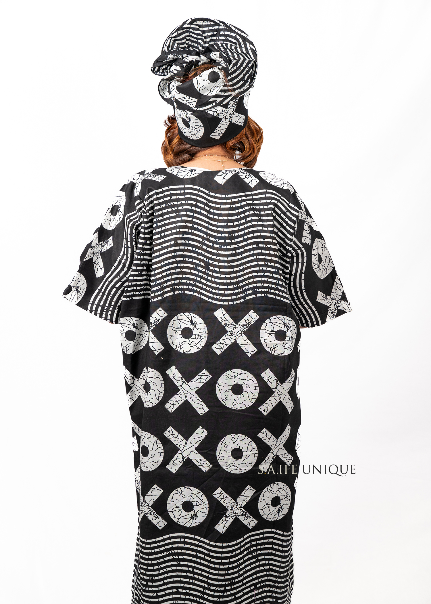 Ankara Sisi Eko Long Dress 