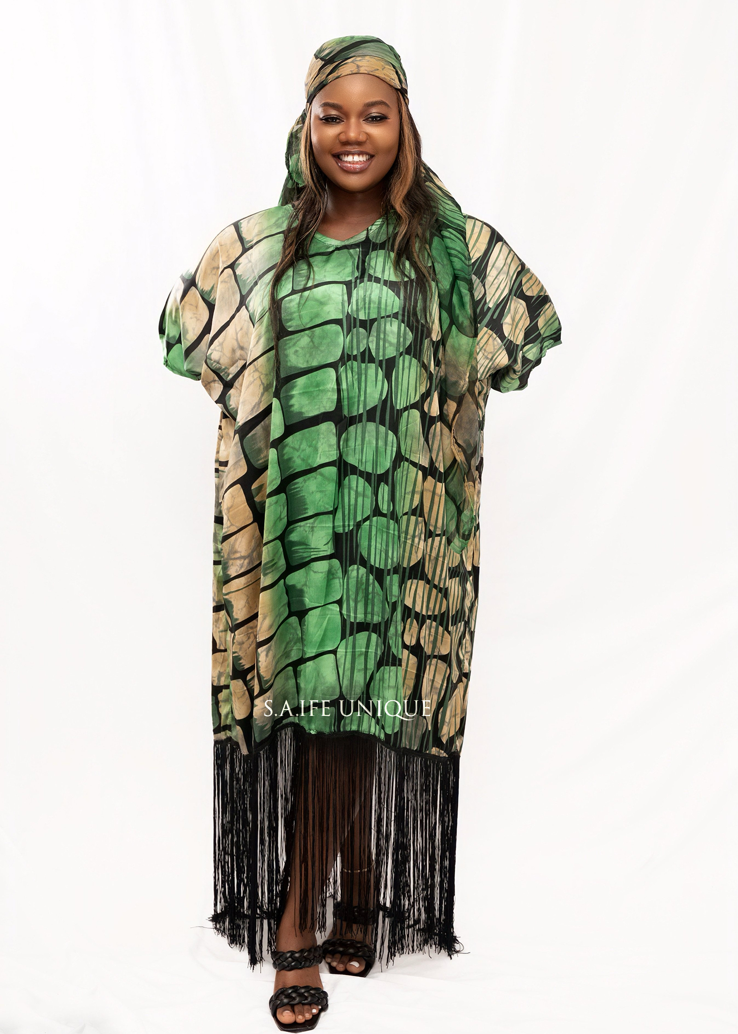 Sisi Eko Fringe Boubou 
